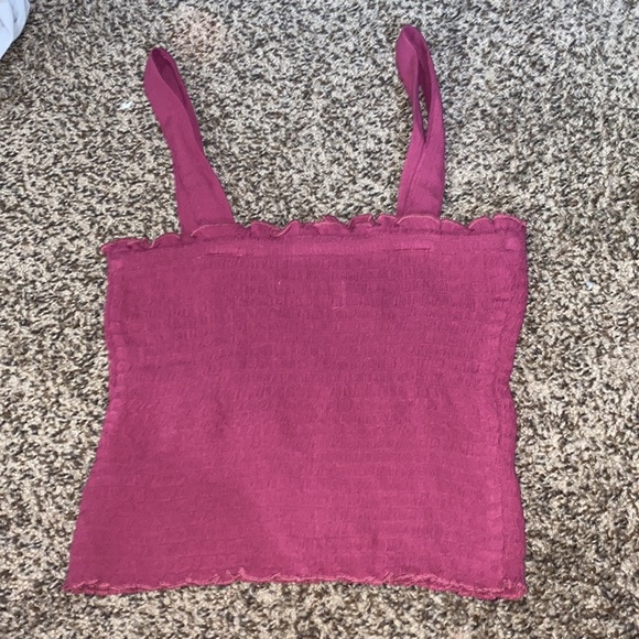 Pink cropped tank - Picture 3 of 3